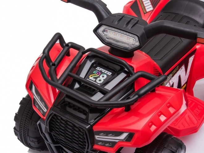 Red Electric Quad Bike for Kids