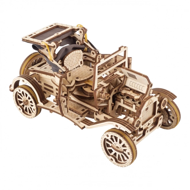 Ugears Wooden Mechanical Puzzle Vintage Car Model