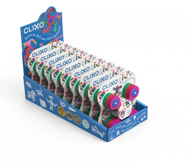 Designer Magnetic Blocks Clixo Black