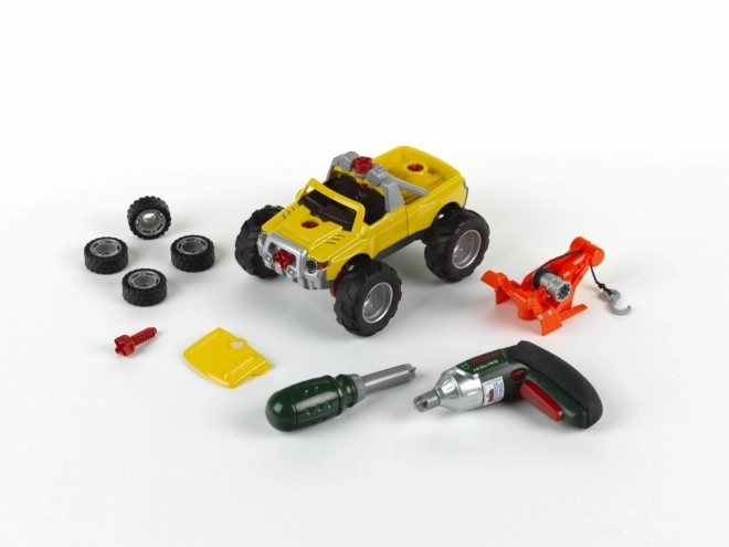 Buildable 3-in-1 Car with Bosch Drill