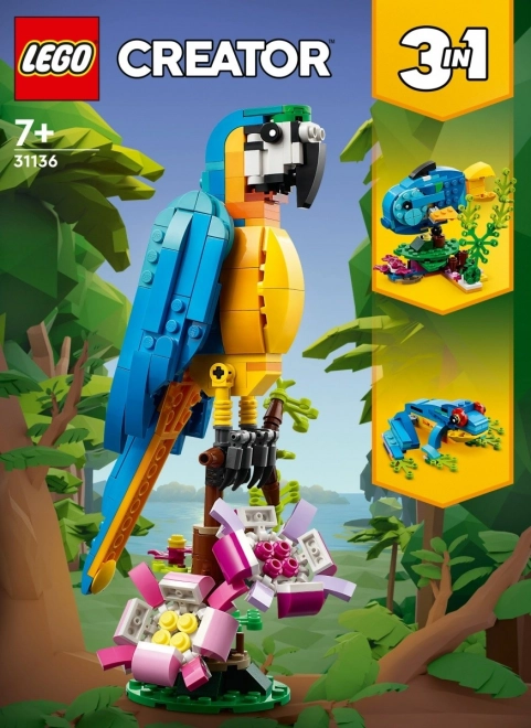 Exotic Parrot LEGO Set