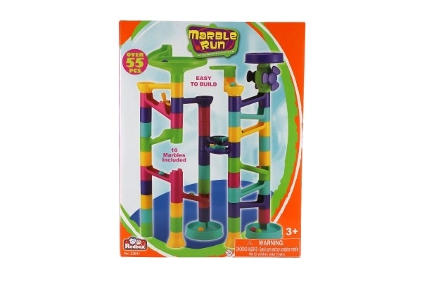 Colorful Marble Run Playset