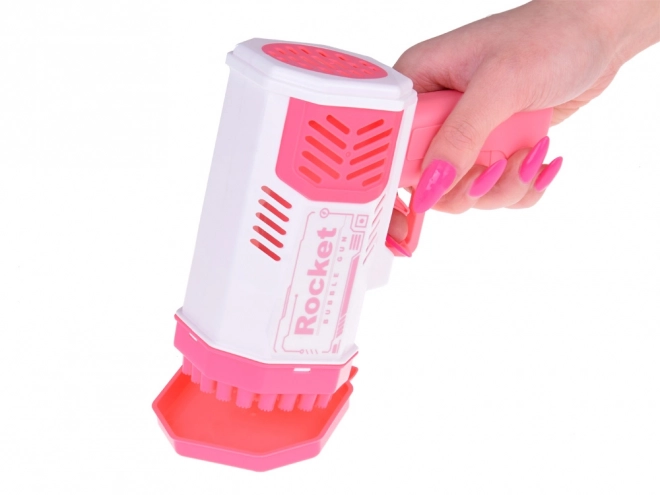 Bubble Gun Light with Soap Solution for Kids