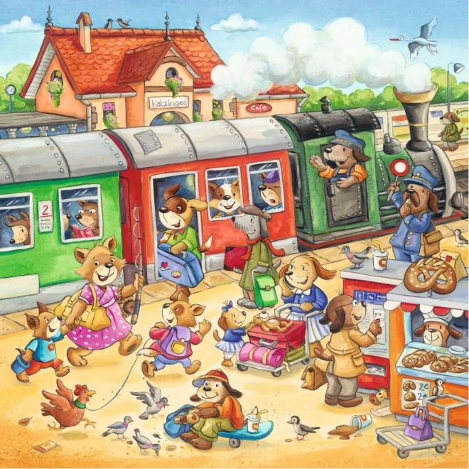 Ravensburger Country Holidays Jigsaw Puzzles Set