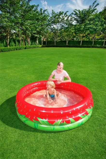 Inflatable Strawberry Pool for Kids