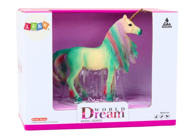 Collectible Green Unicorn Figurine