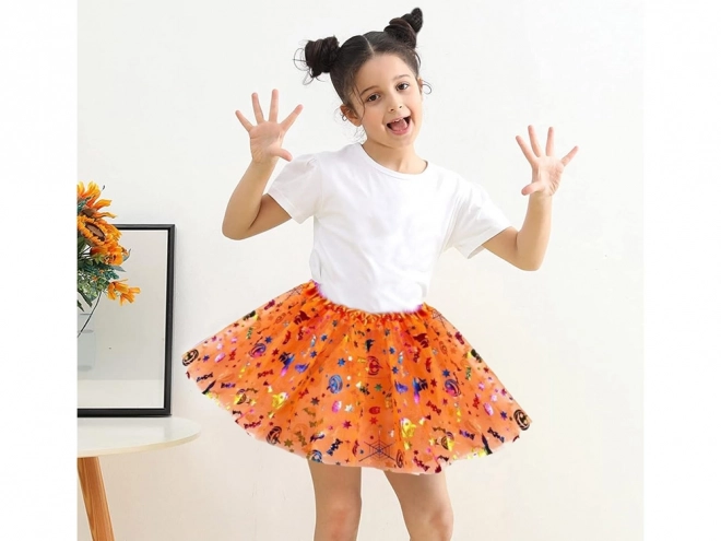 Halloween costume skirt set with headband