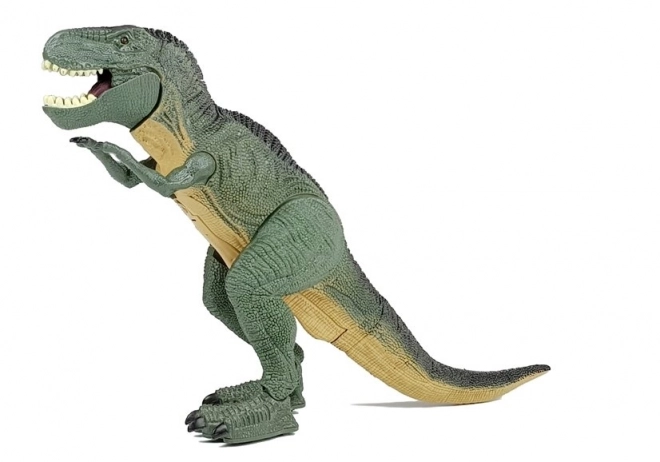 Interactive Walking Green Dinosaur Toy