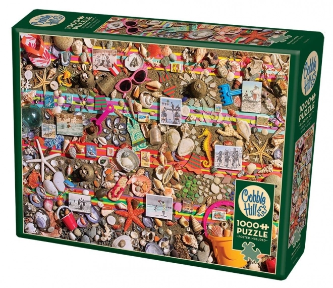 Cobble Hill Beach Scene Puzzle 1000 Pieces