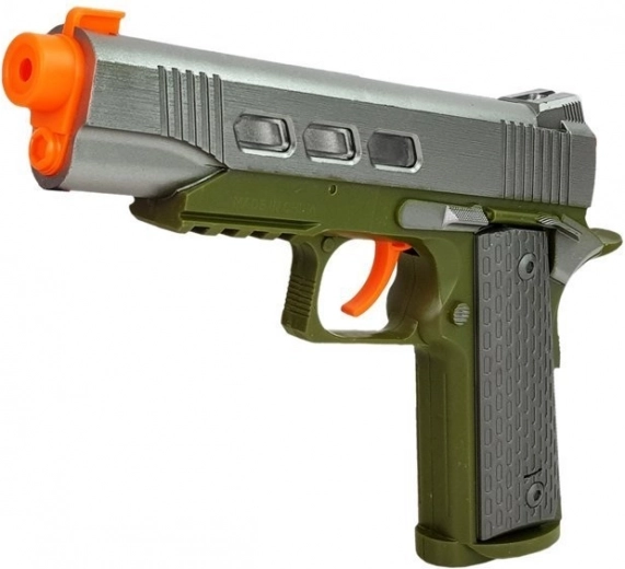 Realistische Pistole mit Licht und Sound