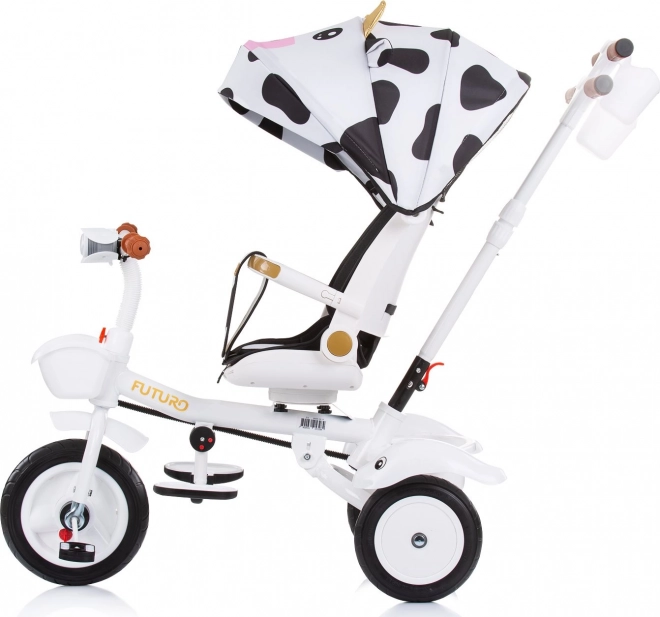 Chipolino Tricycle With Canopy Futuro 2-in-1 Cow