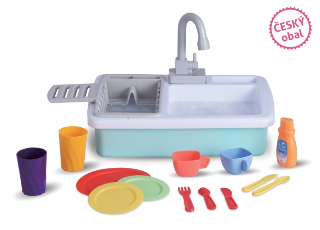 Children's Kitchen Sink Toy Set