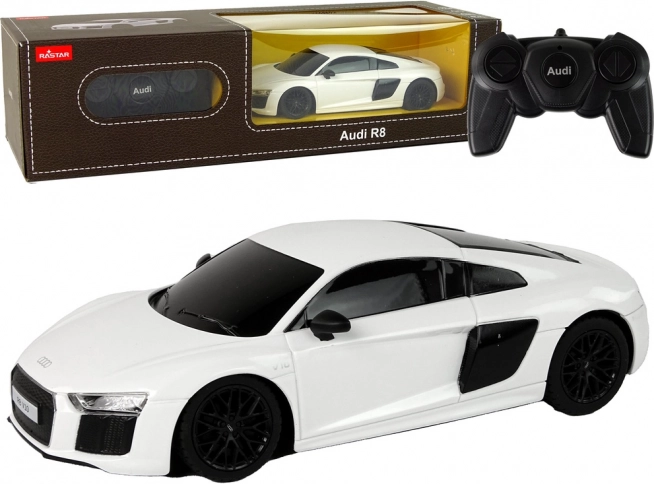 RC Car Audi R8 1:24 White