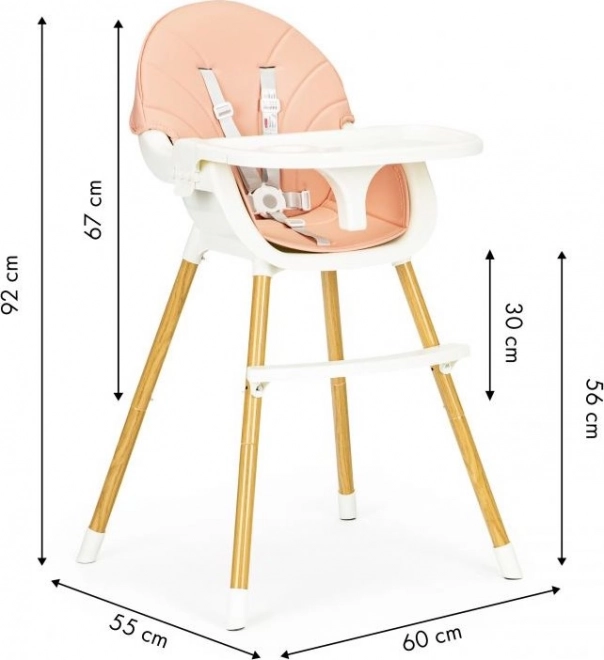 2-In-1 Highchair By Ecotoys