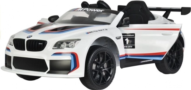 Auto a batteria BMW M6 GT3 Bianco