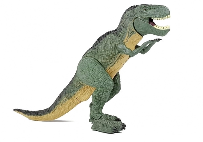 Interactive Walking Green Dinosaur Toy