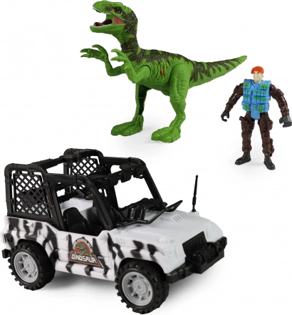 Auto Dino Park with Dinosaur with Sound and Light