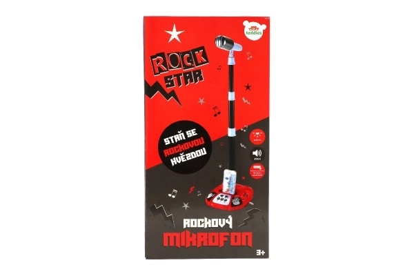 Karaoke Microphone Rock Star with Lights and Sound