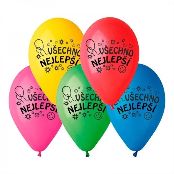 Birthday Balloons 10-pack