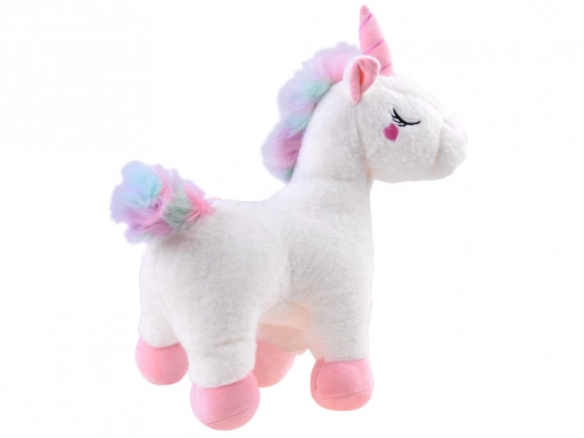 Magical Plush Unicorn 48cm – white