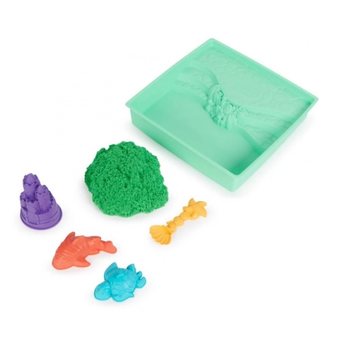 Sabbia Kinetica Set Sabbiera Verde