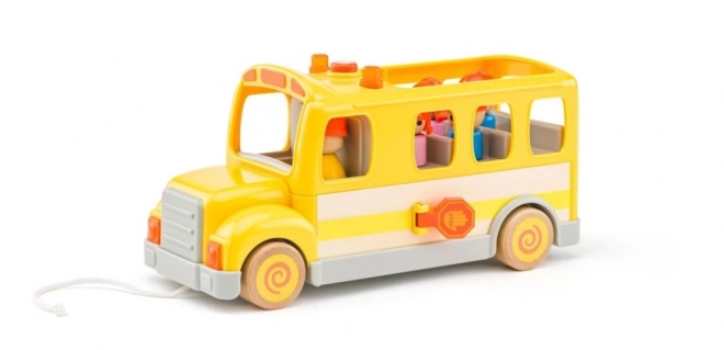 Joyful School Bus with Lights and Sounds Woody