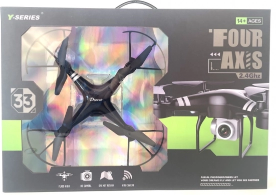 Drone 2,4G con fotocamera HD e giroscopio a quattro assi