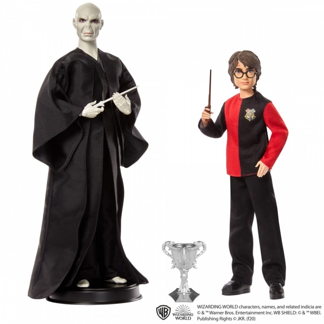 Harry Potter vs Voldemort Dolls 2-Pack