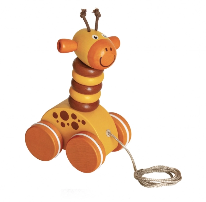 Pull Along Giraffe Toy