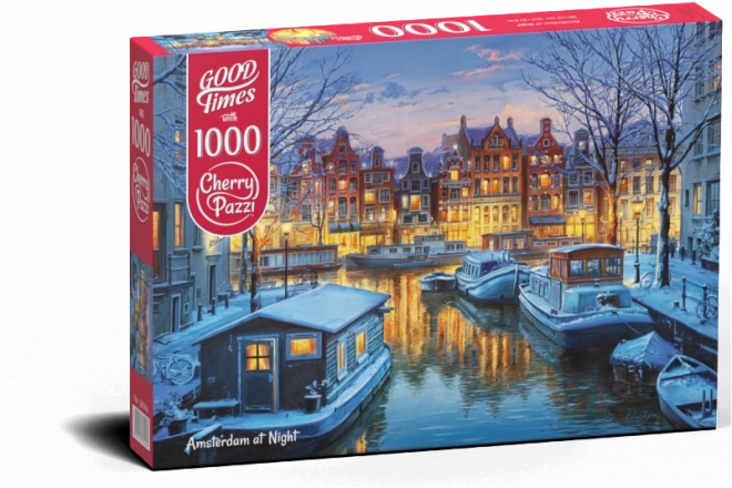 Cherry Pazzi Amsterdam Night Puzzle 1000 Pieces