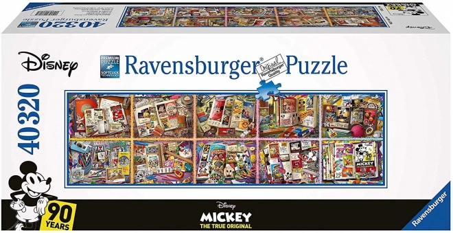 40,000 Piece Puzzle with Mickey Through the Years