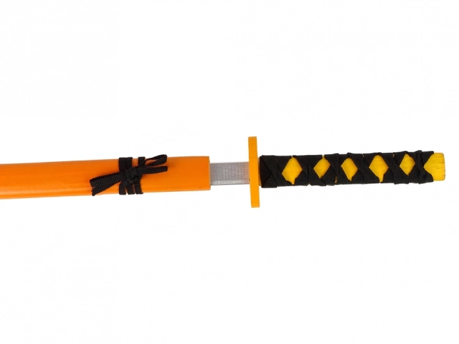 Wooden Orange Knight Sword 73 cm