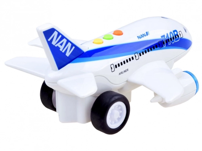 Interactive Airplane Toy with Sound and Light