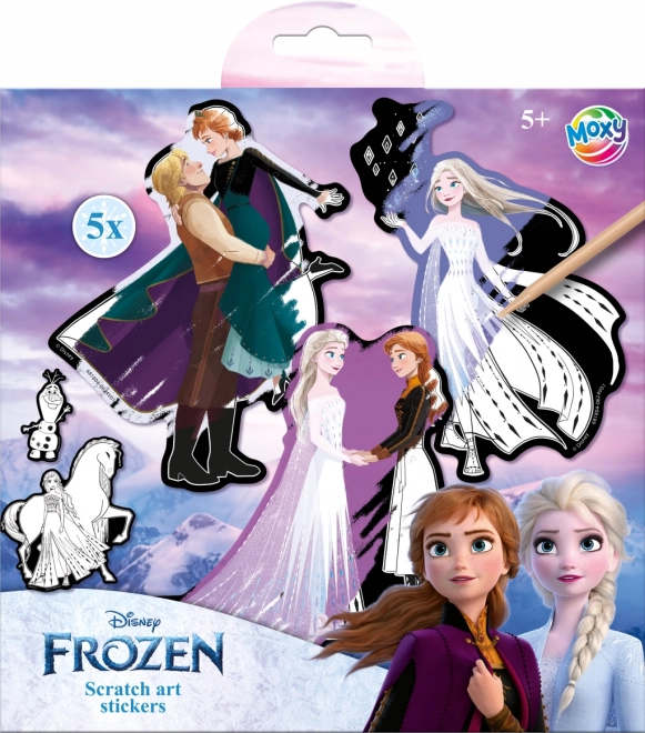 Scratch Stickers Frozen Kingdom