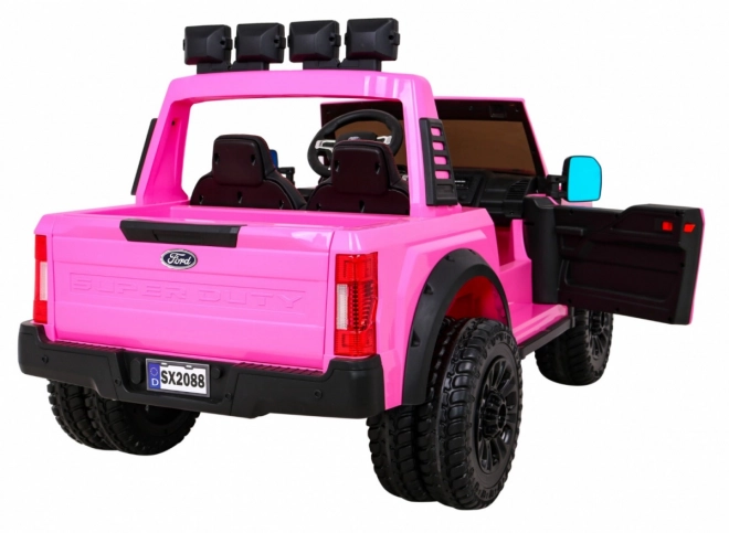 Autoturism electric Ford Super Duty – Růžové