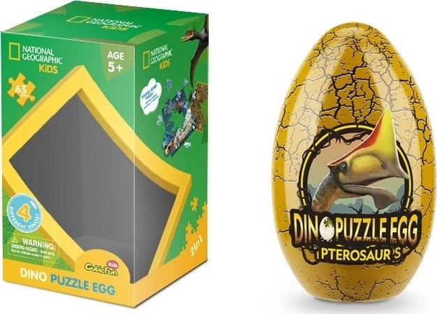 Dinosaurs National Geographic Puzzle Egg