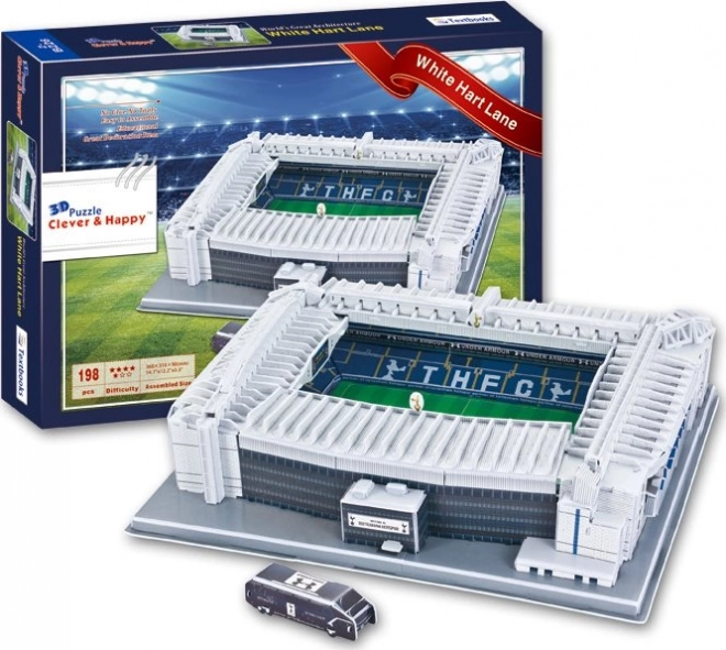 3D Puzzle of White Hart Lane Stadium - Tottenham Hotspur