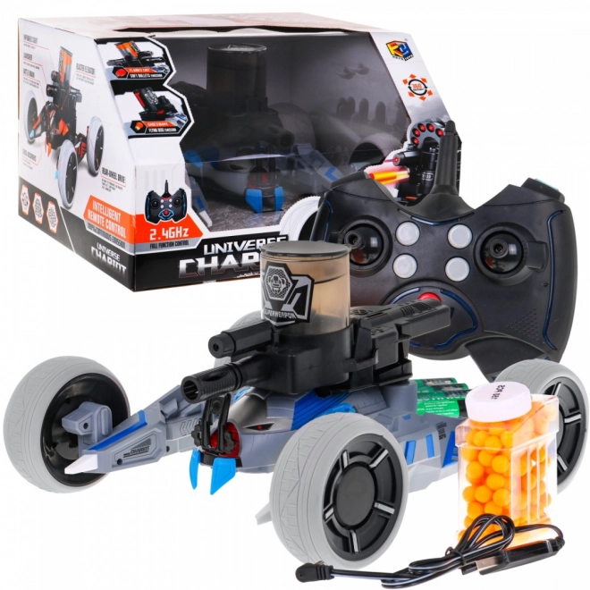 Crawler RC Shooting Vehicle for Kids 5+ with 150 Darts