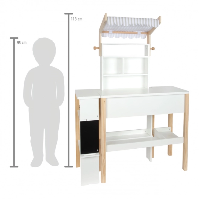 Wooden Play Market Stand Fresh