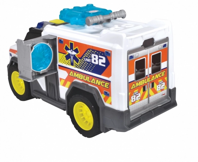 Dickie White Ambulance Toy Car