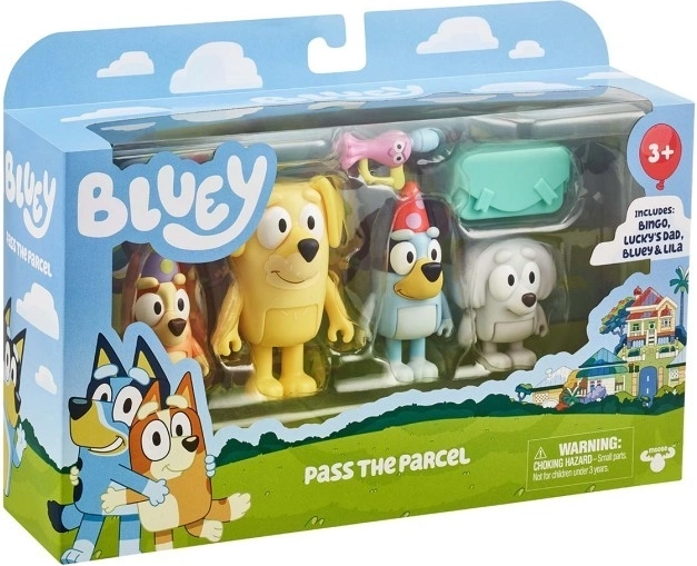 Bluey 4-csomag figura készlet