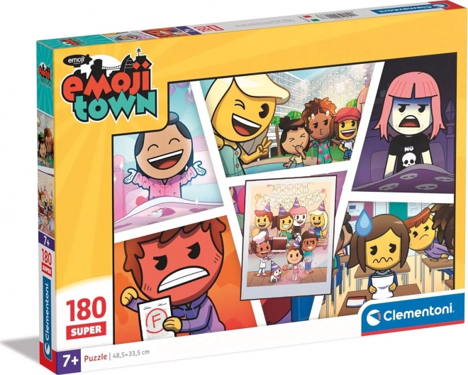 Emoji Town Puzzle 180 Pieces