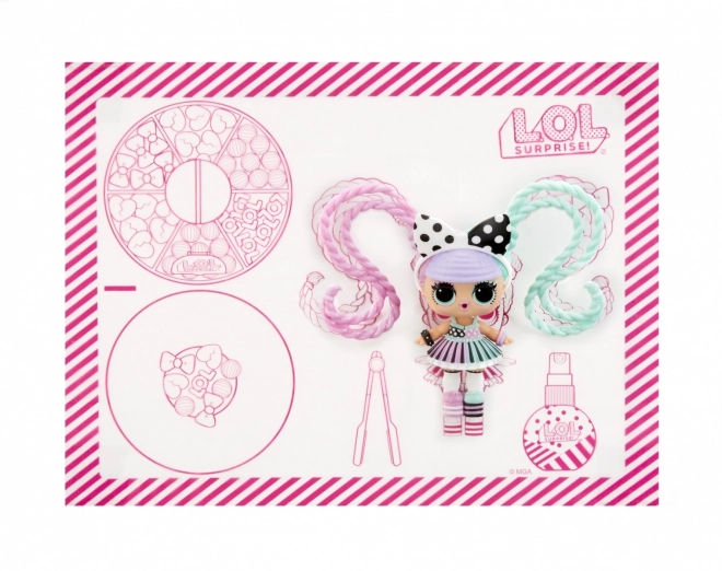 Doll L.O.L. Surprise Hair Beads Tots - pack of 12 pieces
