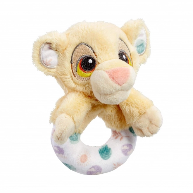 Soft Baby Simba Rattle from The Lion King