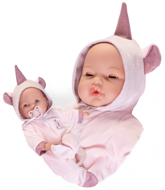 Crying Doll Baby with Sounds and Soft Fabric Body