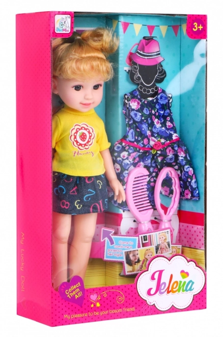 Large Styling Doll with Accessories for Kids 3+