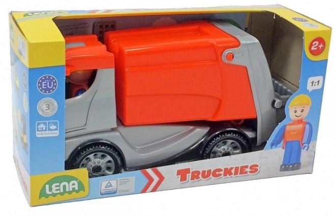 Auto Garbage Truck with Figurine