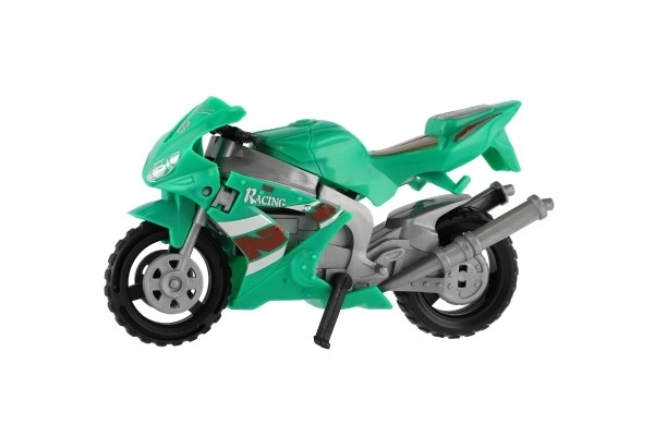 Transforming Motorcycle and Robot Toy