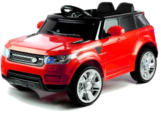 Battery-Powered Ride-On Car Red