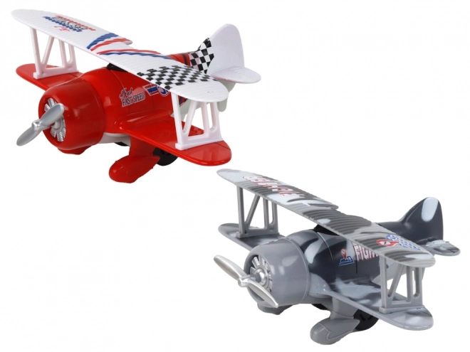 Colorful Aluminum Propeller Plane Set